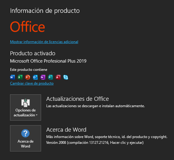 Activación de Office 2019 sin programas, con CMD - Infocat Soluciones