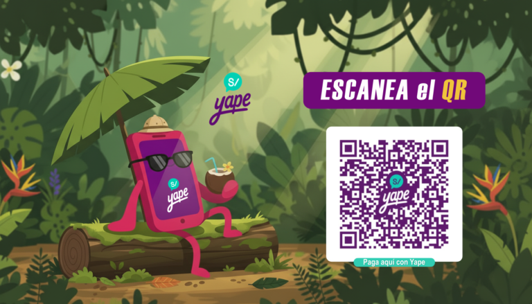 diseño de yape en vacaciones en la selva 2026