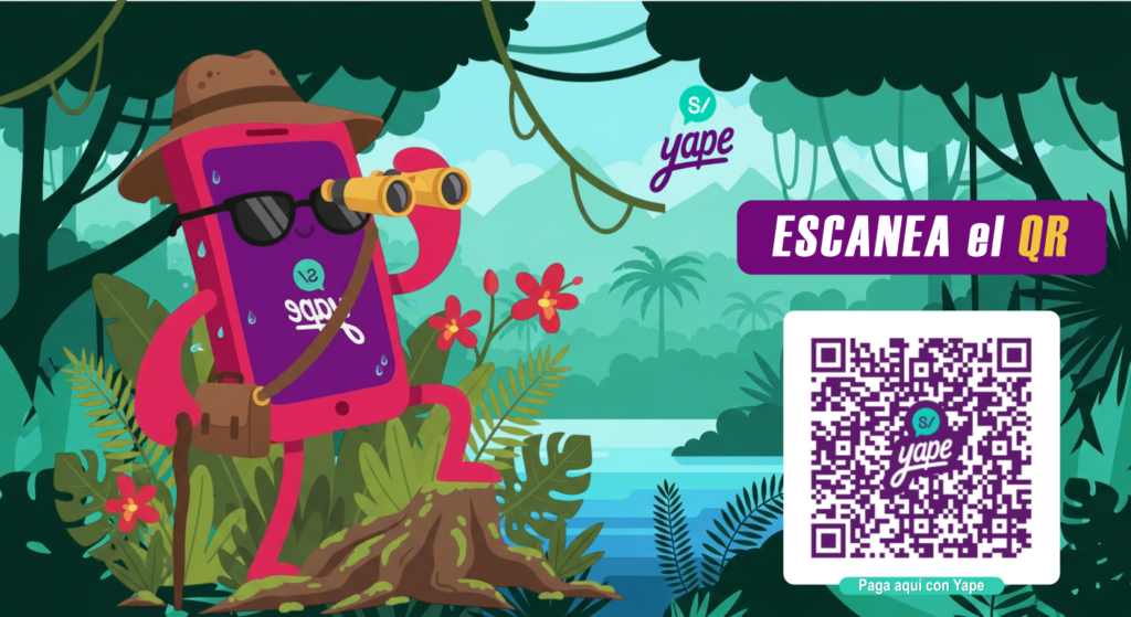 diseño de yape en una aventura expedición selva 2026